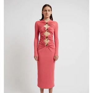 CHRISTOPHER ESBER PINK DRESS